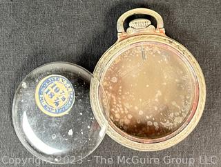 14kt Gold Filled Pocket Watch Case, Made in France.