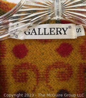 Vintage Gallery Blanket Coat, Size Small