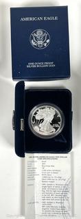 United States American Eagle 1 Ounce Silver Bullion Coin: Years 2001, 2001, 2005, 2005 (x4)