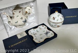 NIB Ceramics including I. Godinger & Co. 