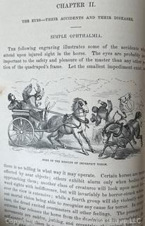 Book: "The Illustrated Horse Doctor" by Edward Mayhew 1880 Lippencott & Co. 