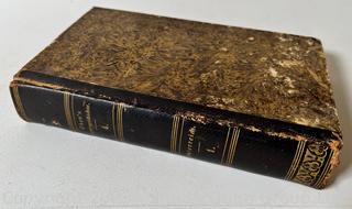 Book: 1833 "Professor Oken" in German. Leather Binding