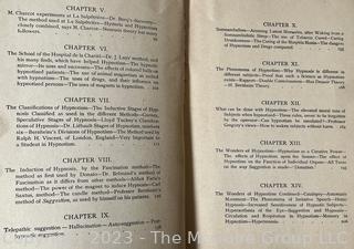 Book: "The Science of Hypnotism" 1899 published by Diamond Publishing Co.