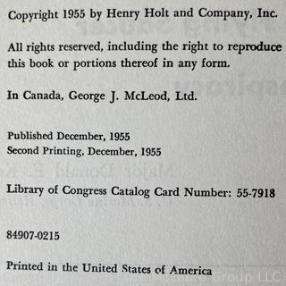 Book: "The Flying Saucer Conspiracy" by Major Donald E. Keyhoe 1955 Henry Holt & Co. 