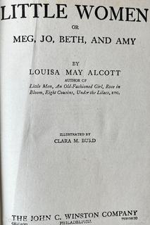 Books: "Slapstick" by Kurt Vonnegut and "Little Women" by Alcott