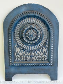 Cast Iron Arched Fireplace Summer Cover and Surround {NO SHIPPING}