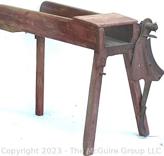 19th c Corn Fodder Cutter {NO SHIPPING}