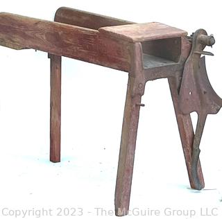 19th c Corn Fodder Cutter {NO SHIPPING}