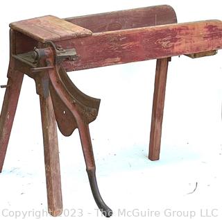 19th c Corn Fodder Cutter {NO SHIPPING}