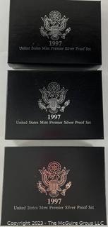 1997 United States Premier Mint Proof Set (x3)