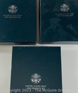 1990 United States Mint Prestige Set (x3)