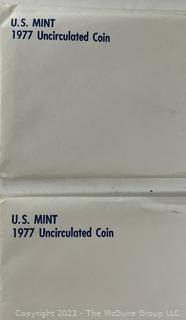 U.S. Mint 1977 Uncirculated Coin Sets (x5)