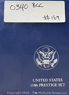 United States 1986 Prestige Set (x2)