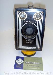 Vintage Brownie Box camera: clean, all functions tested and working