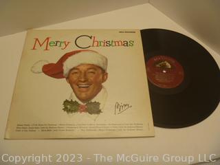 Selection of three (3) vinyl records: Bing Crosby "Christmas"; Michelle Le Grand; Stanley Black