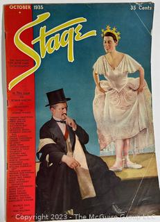 Four (4) Vintage Editions of Stage Magazine