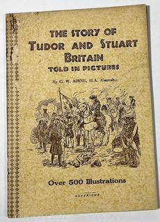 Five (5) Pictorial History of Britain Books Told in Pictures by CW Airne 