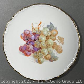 Schumann Arzberg Bavaria German Porcelain Fruit Dessert Plates