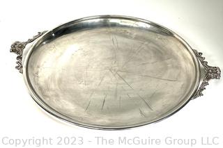 Sterling Silver Platter 570g