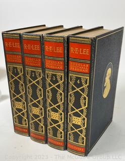 Complete Four Volume Set - R.E.Lee (Robert E. Lee): A Biography by Douglas Southall Freeman, 1936