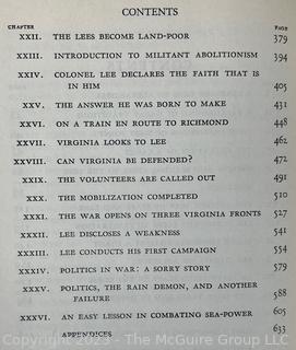 Complete Four Volume Set - R.E.Lee (Robert E. Lee): A Biography by Douglas Southall Freeman, 1936