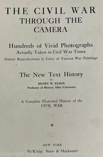 The Civil War Through The Camera By Henry Elson 1912