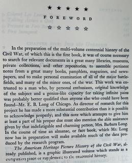 The Coming Fury (The Centennial History of the Civil War, Vol. 1) by Bruce Catton and E. B. Long, 1961 