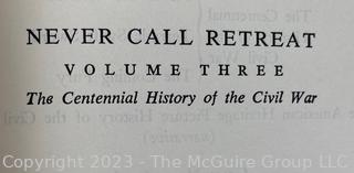 Volume 2 & 3 of The Centennial History of the Civil War by Bruce Catton Books