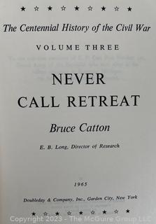 Volume 2 & 3 of The Centennial History of the Civil War by Bruce Catton Books