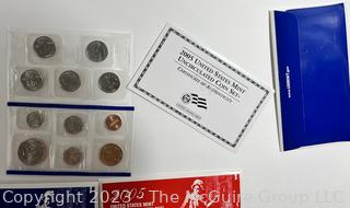 United States Mint 2005 Uncirculated Coin Set; both D and P Mint Marks (x10)