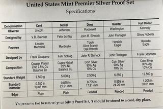 United States Mint Premier Silver Proof Set