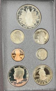 United States Mint 1989 Mint Prestige Set Including the 1989 Congressional Dollar and Half Dollar