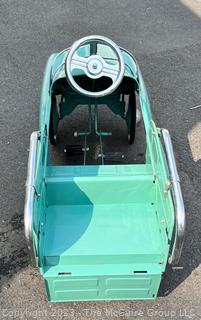 Green Estate Wagon Pedal Car. 41" long