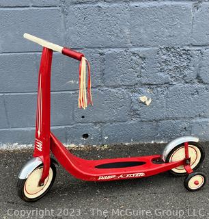 Radio Flyer Retro Red Scooter. 40" long x 28" Tall