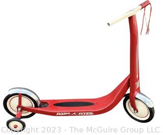 Radio Flyer Retro Red Scooter. 40" long x 28" Tall