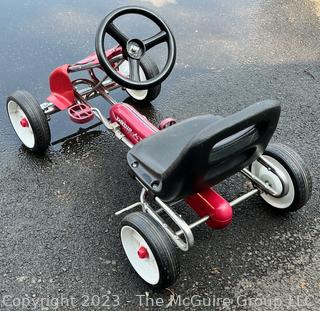 Radio Flyer Classic Pedal Car.  Steering wheel has been repaired. 