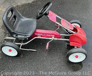 Radio Flyer Classic Pedal Car.  Steering wheel has been repaired. 