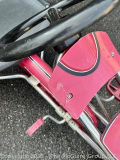 Radio Flyer Classic Pedal Car.  Steering wheel has been repaired. 