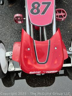 Radio Flyer Classic Pedal Car.  Steering wheel has been repaired. 