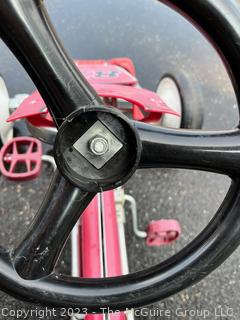 Radio Flyer Classic Pedal Car.  Steering wheel has been repaired. 