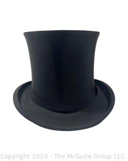 Black Silk Men's Top Hat.