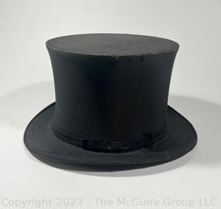 Black Silk Men's Top Hat.