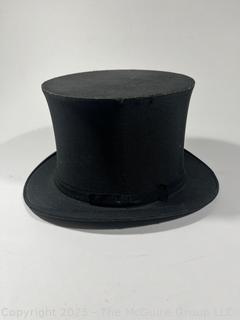 Black Silk Men's Top Hat.