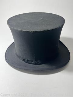 Black Silk Men's Top Hat.