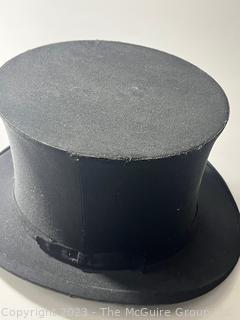 Black Silk Men's Top Hat.