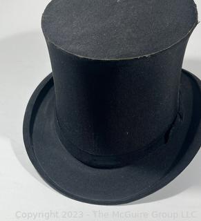 Black Silk Men's Top Hat.