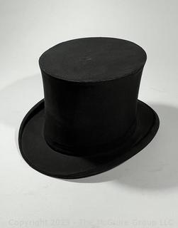 Black Silk Men's Top Hat.