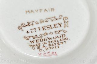 69 Piece Set of Wedgwood Wellesley Mayfair Porcelain Dinnerware