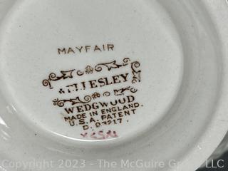 69 Piece Set of Wedgwood Wellesley Mayfair Porcelain Dinnerware