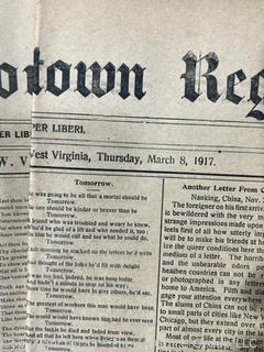 "The Shepardstown Register" WV Newspaper circa 1900 - 1940's 